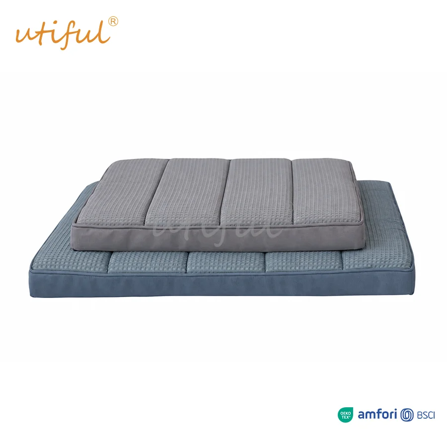 Channel-Tufted Rectangle Dog Mat | UT11025